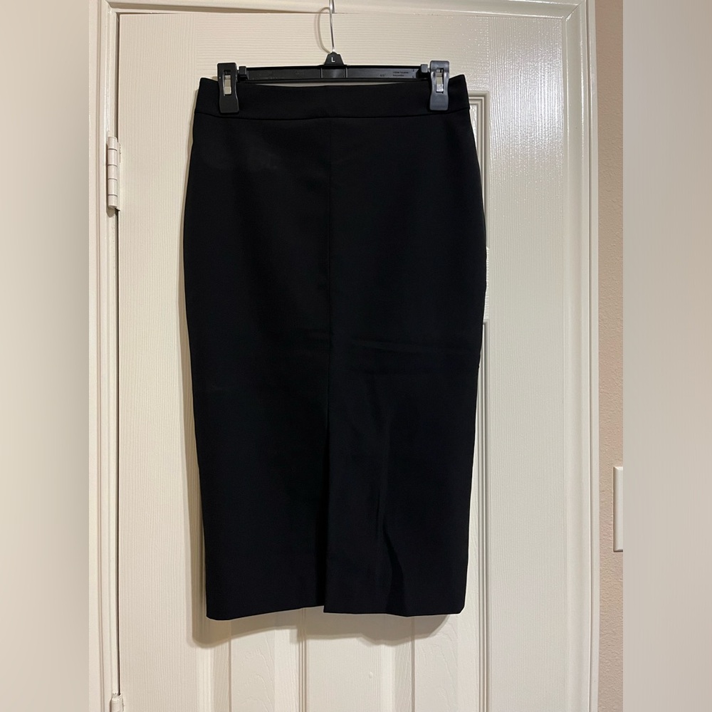 Ann Taylor Classic Black Pencil Skirt